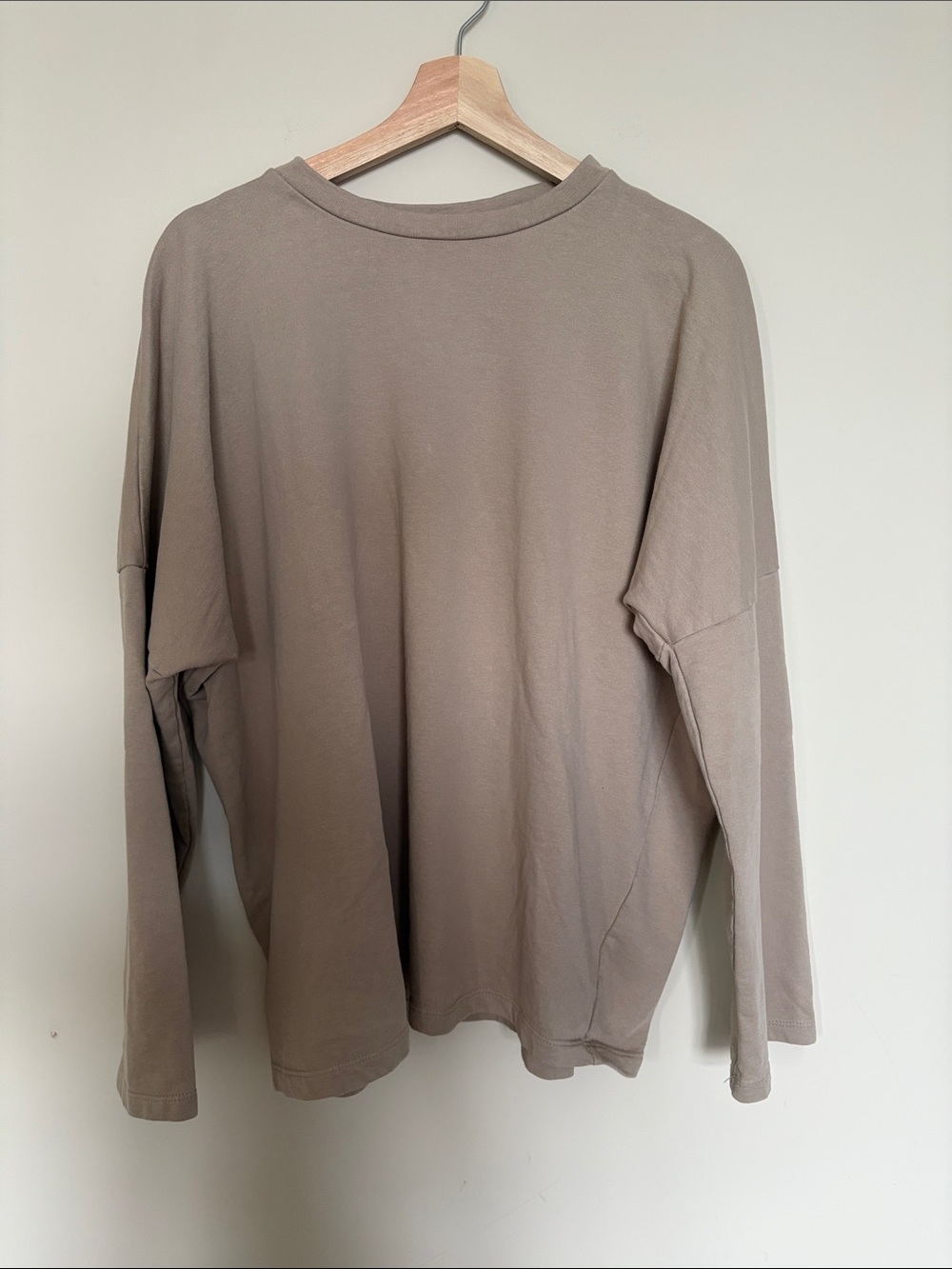 Zara Trafaluc Long-Sleeve Crewneck Shirt